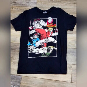 Street Fighter Vintage retro short sleeve t-shirt